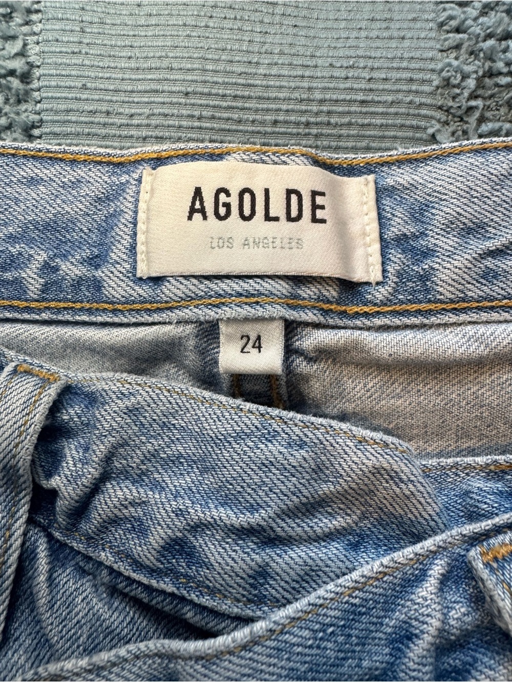 AGOLDE Criss Cross Upsized Jeans - Picture 7 of 8